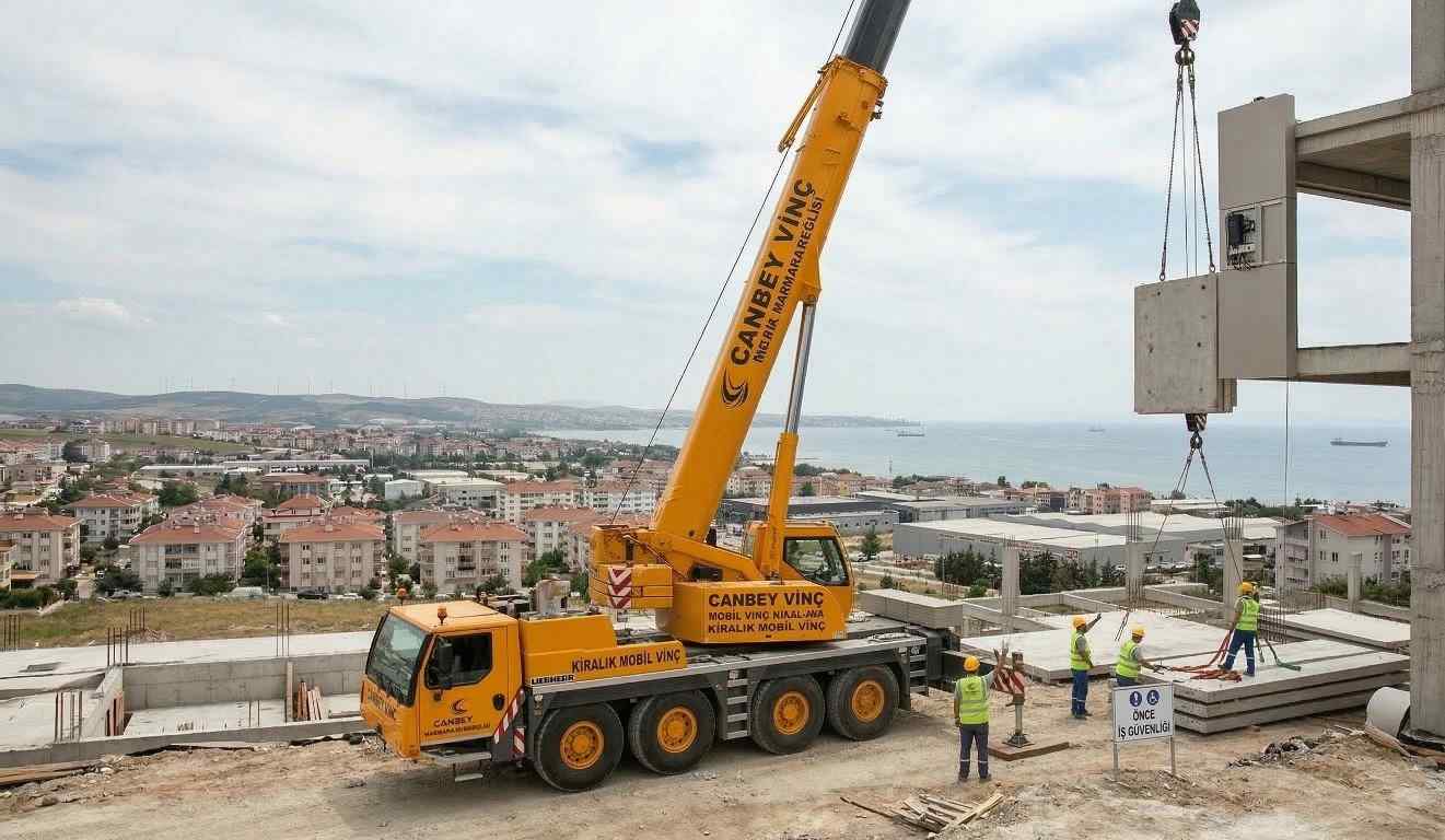 Profesyonel Selimpaşa Ortaköy kiralık vinç hizmetleri