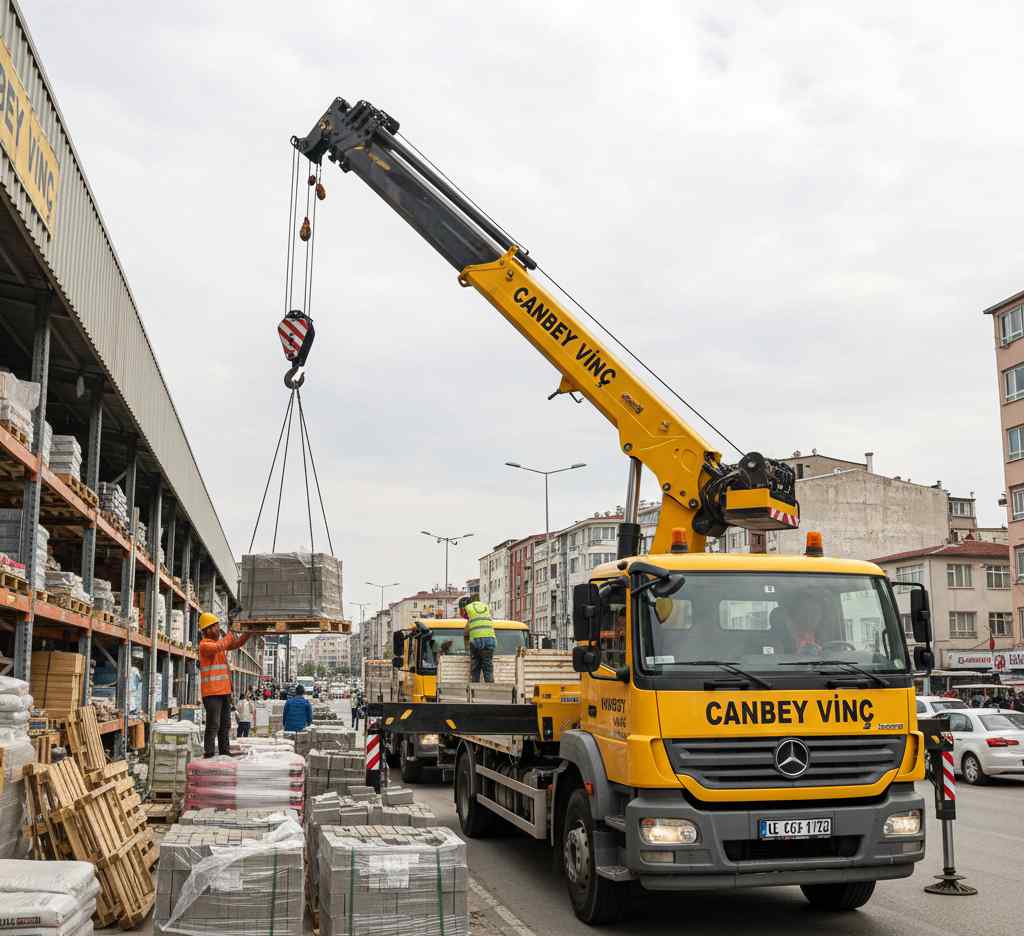 Bakırköy vinç hizmetleri: Canbey Vinç